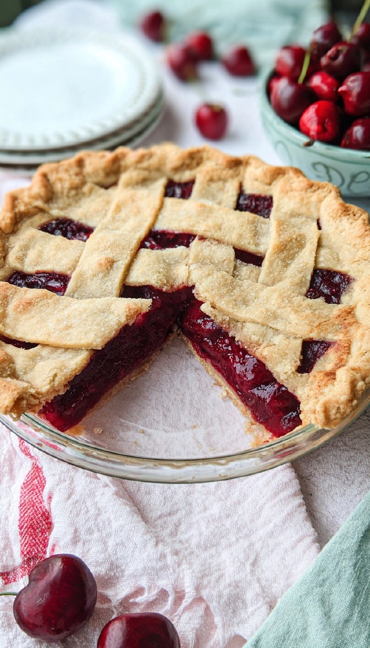 Easy Homemade Cherry Pie