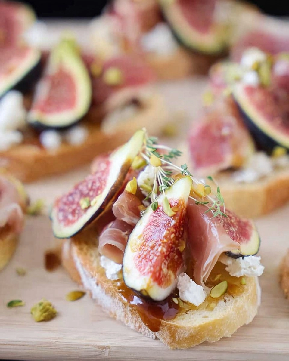 Fig and Prosciutto Crostini