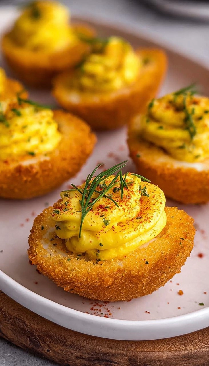 Fried Deviled Eggs 120 Fried Deviled Eggs