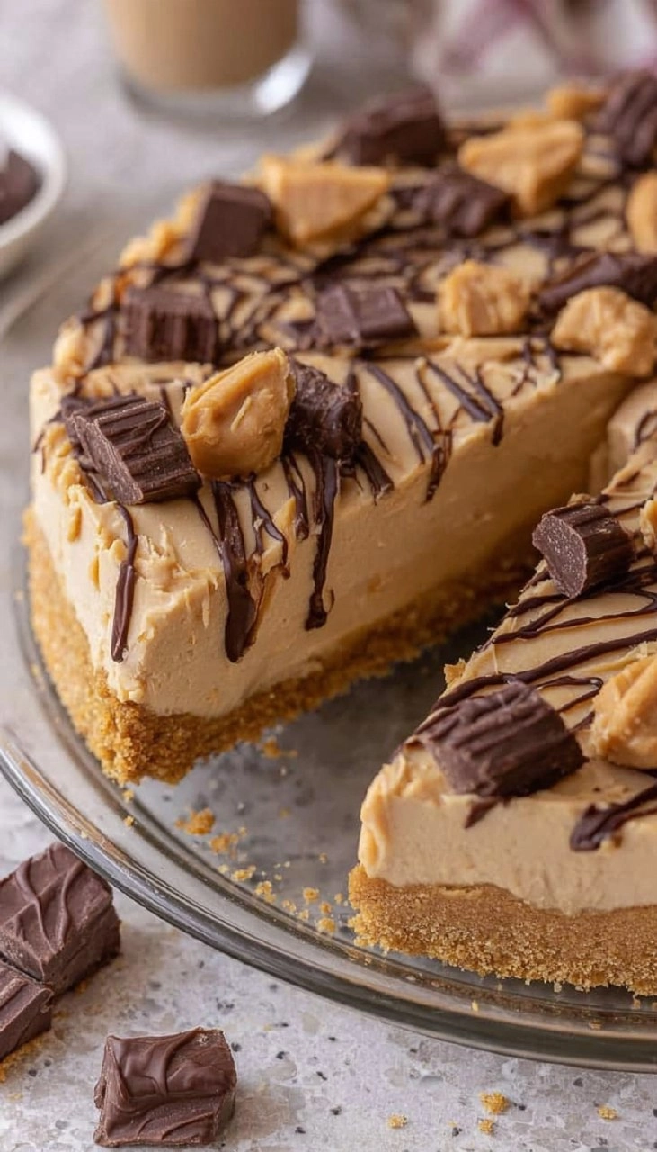 How to Make Easy No Bake Peanut Butter Pie