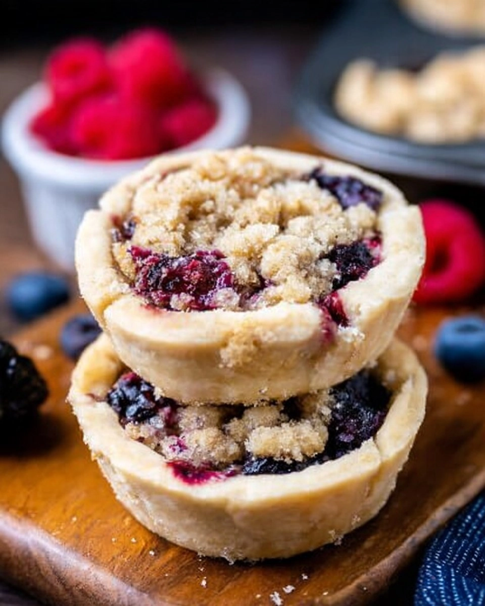 Mini Pies (Berry Crumble Pies) 1 Mini-Pies-Berry-Crumble-Pies-Recipe