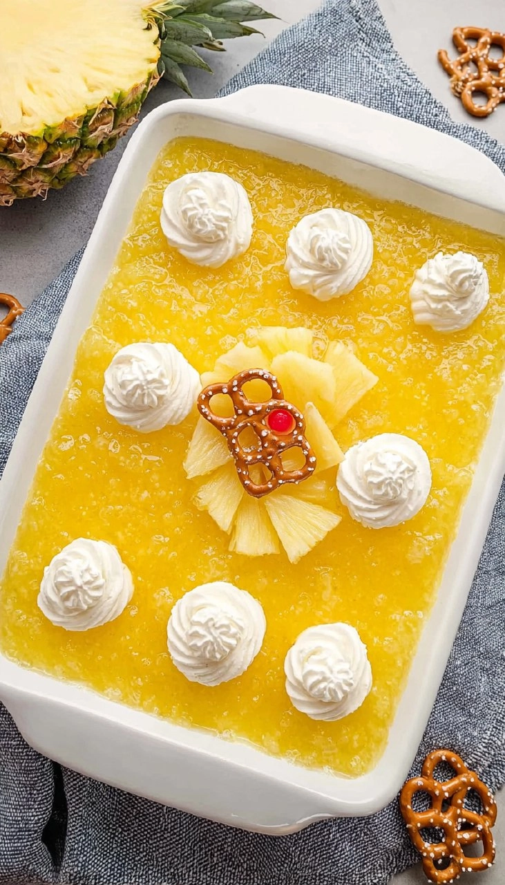 Pineapple Pretzel Salad 140 Pineapple Pretzel Salad