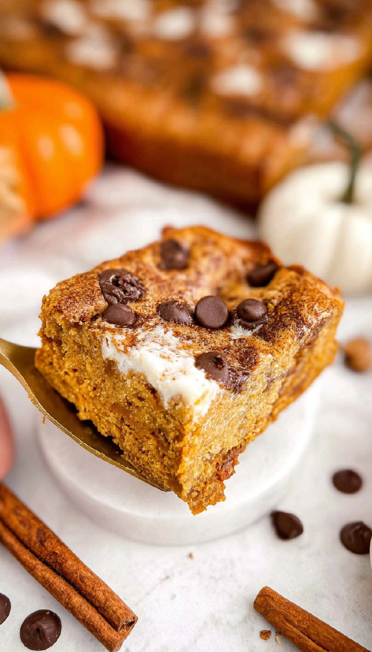 Pumpkin Earthquake Cake