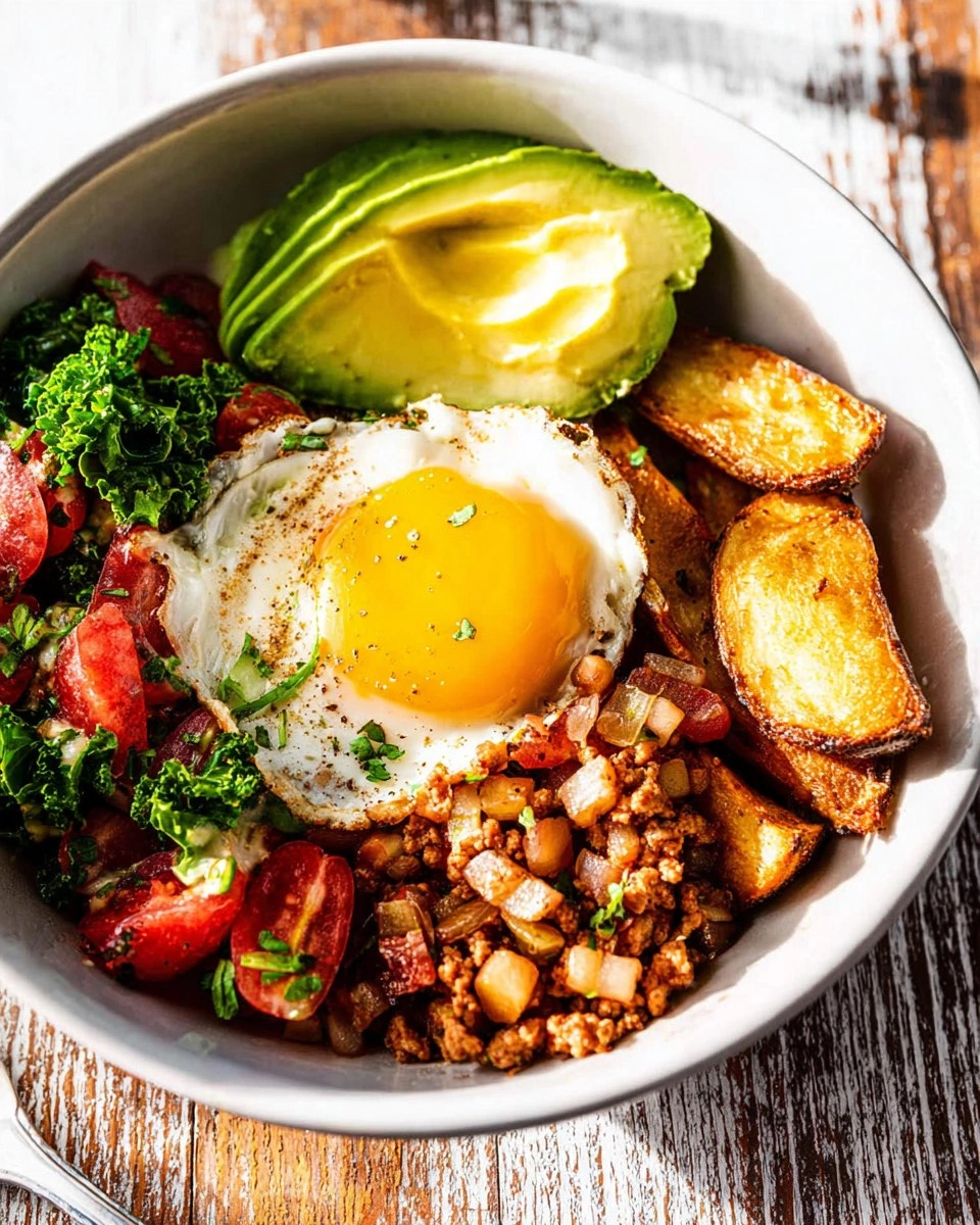 Savory Breakfast Bowl (High Protein, Easy & Paleo) 9 Savory-Breakfast-Bowl-High-Protein-Easy-Paleo-Recipe