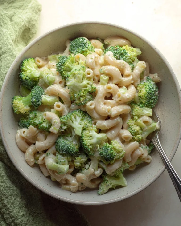 Sharp-White-Mac-and-Cheese-with-Broccoli-High-Protein-Recipe