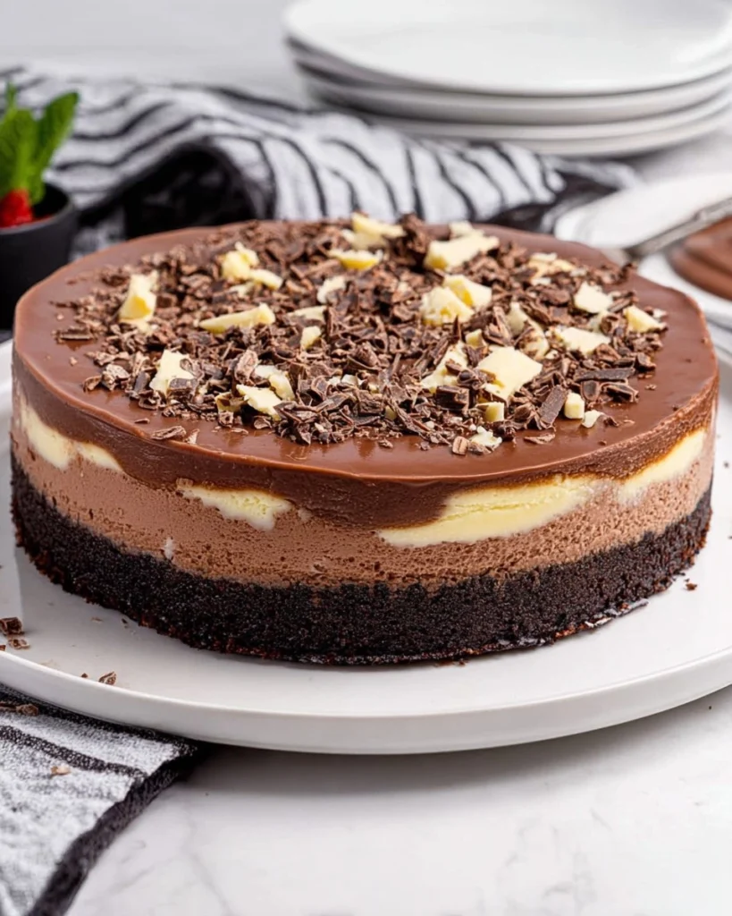Triple-Chocolate-Cheesecake-Recipe